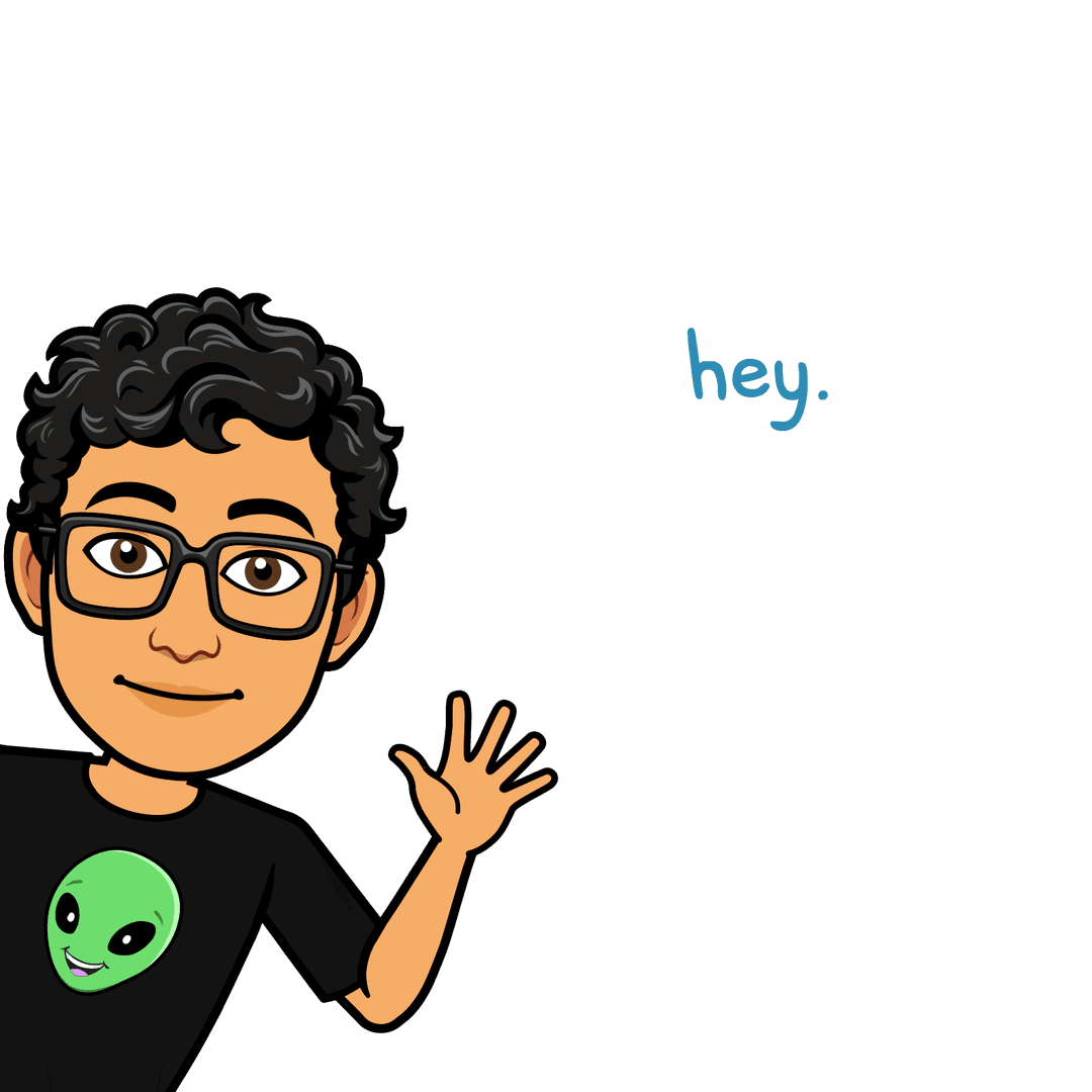 Me in a bitmoji :)